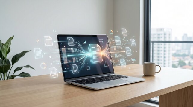 AI Powered Document Summarization Workflow Concept