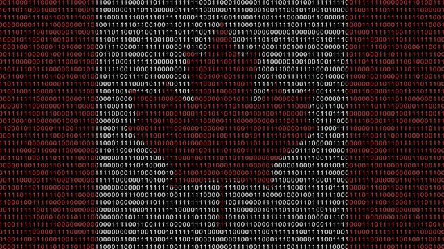 Canadian Flag Cyber Security Technology Background