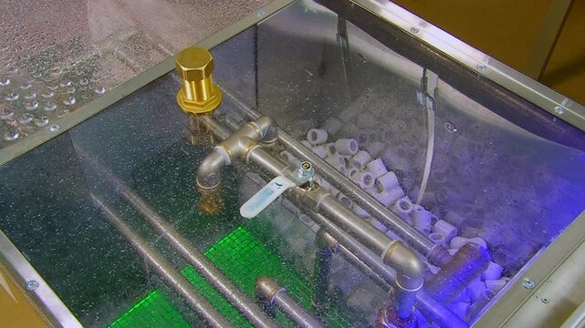 Witness the ingenious hydro filter at work, gracefully purifying air. Water actively scrubs smoke, odors, and toxic substances, creating a fresh sanctuary for indoor BBQ Restaurants.