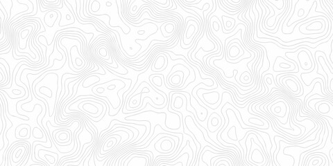 Minimal topography map area wallpaper. vector topo paper lines. Topographic contour lines grid map pattern. mountain relief. Contour hiking design wallpaper. © MdLothfor