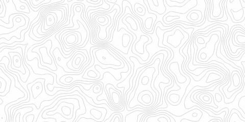 Minimal relief topography map area wallpaper. vector topo paper lines. Topographic contour lines grid map pattern. Geographic hiking mountain art dynamic design. © MdLothfor