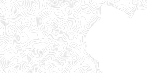 Minimal topography map area wallpaper. vector topo paper lines. Topographic contour lines grid map pattern. mountain relief. Contour hiking design wallpaper. © MdLothfor
