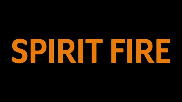 Pentecost Short Quotes Minimal Text. Holy Spirit Fire Christian Typography Design