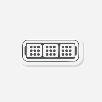 DVI Connector Icon