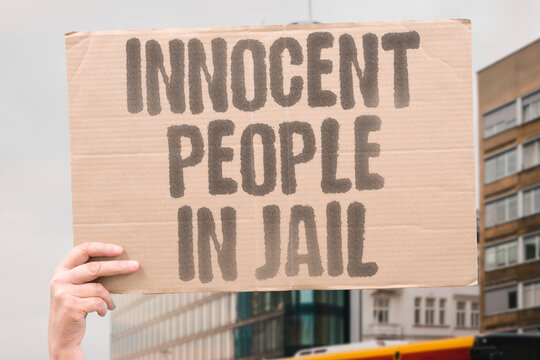 "Innocent People In Jail" research confirms innocent adults measurably remain jailed within flawed legal systems. JAIL. REAL. LAW. MODERN. HUMAN.