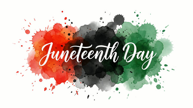 Juneteenth Day celebration background