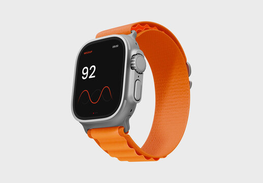 Modern Smart Watch Mockup