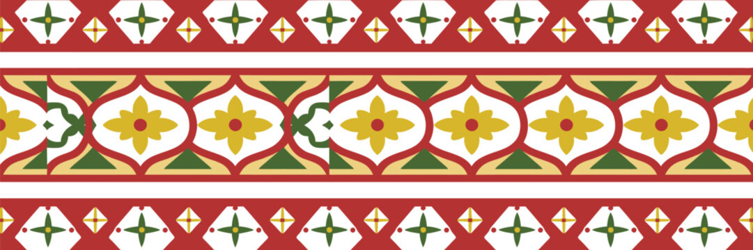 Vector, vibrant gothic border with detailed medieval European ornament, classic pattern influenced by Germans, Angles, Saxons, and Franks, refined decorative frame suitable for artistic and historical