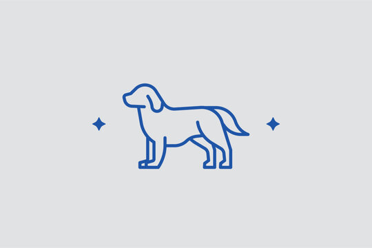 Pet allergy line icon for identifying animal dander sensitivity and pet-free zones. Informative vector illustration for veterinary clinic blogs and hotel room amenity descriptions.