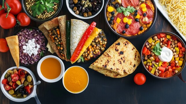 Exploring Global Flavors A Culinary Journey Through Diverse International Cuisines and Dishes