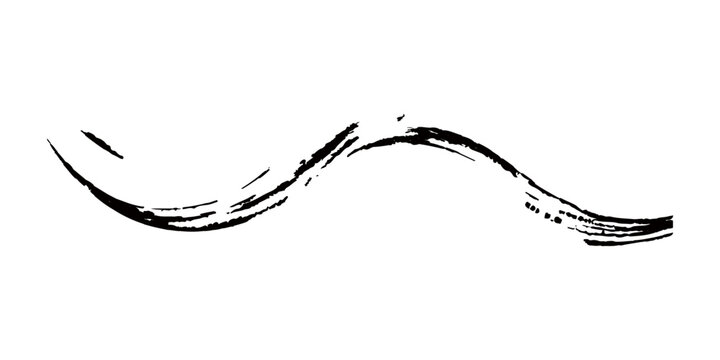 Abstract vector illustration of a saxophone with musical notes emerging from a blue liquid splash of transparent bubbles and flowing water ripples isolated on a white background