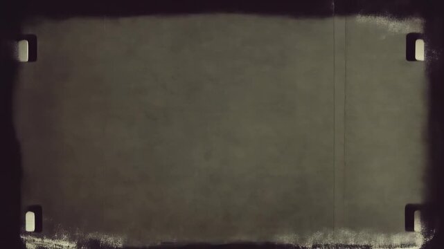 ノスタルジックな古いフィルム傷が走る粗粒子レトロ背景