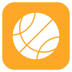 Basketball icon style © designing ocean