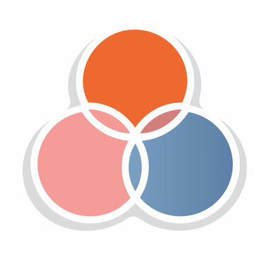 Three Intersecting Circles Diagram
