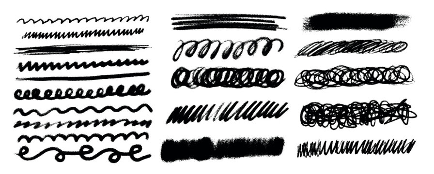 Crayon shape text box. Hand drawn crayon highlight strokes with underline pencil textures. Black chalk brush strokes with pencil line crayon texture