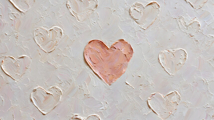 Fototapeta premium watercolor heart in a drawing
