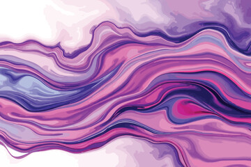 Fototapeta premium Purple and Pink Fluid Marble Texture Abstract Background | Mesmerizing Swirling Lavender and Magenta Liquid Art | Dynamic Purple Marble Pattern with Vibrant Swirls | Ethereal Abstract Flowing Lines