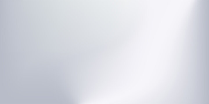 White grey studio room. Limbo light background. Abstract 3d gradient backdrop for product presentation. Minimal wall scene spotlight. Showcase, promotion display.