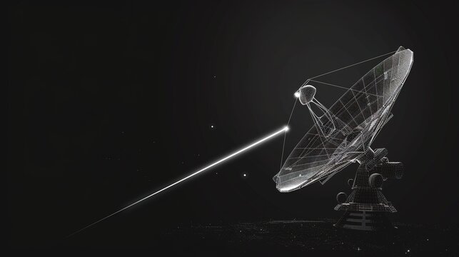 Radio Telescope Beam in Space