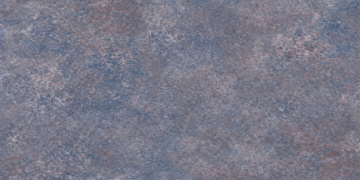 A macro design of a blue leather and fabric texture surface featuring a rough grunge pattern with a frozen frost color and old stone material wallpaper