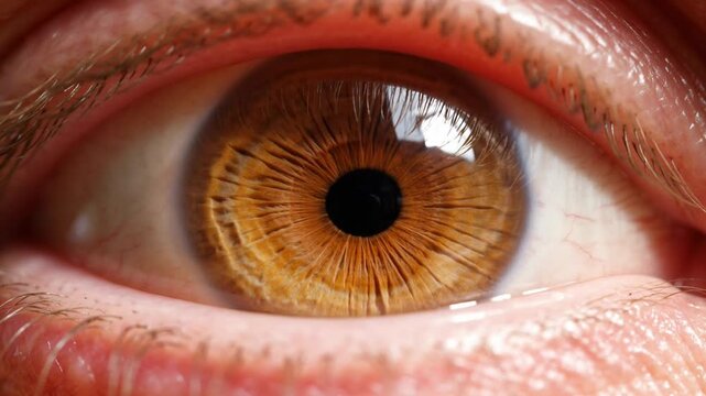 human eye close up detail.