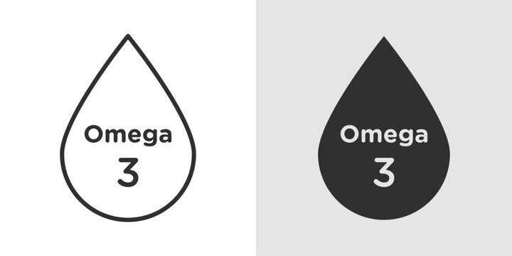 Omega 3 Icon representing essential fatty acids that support heart health, brain function, and overall wellness.