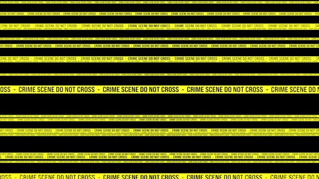 Crime scene do not cross, yellow police tape, violence, law, criminal Investigation. Warning sign, crime scene analysis, forensic science, violence, law, scrutiny.