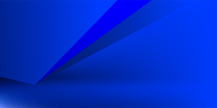 Blue arrow shape abstract background with technology concept for template, poster, wallpaper, flyer design. Vector illustration	