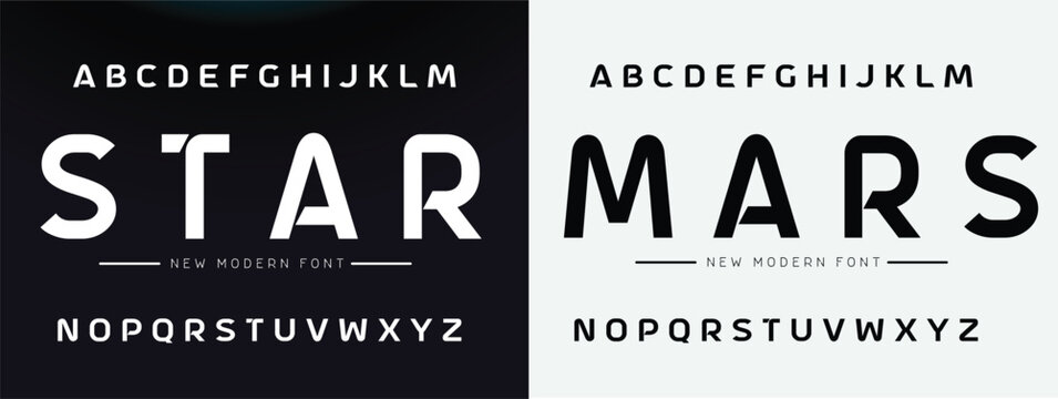 Modern Sport Future Logo Alphabet Font and Number. Typography abstract italic bold fonts technology, sport, movie brand logos. vector illustration