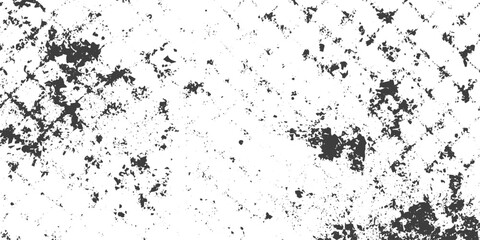 Obraz premium Black and White Grunge Texture Background with Distressed Vector Splatter and Scratched Pattern