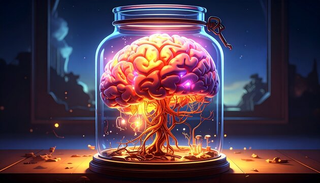 Brain in a Jar - A Conceptual Exploration of the Mind.