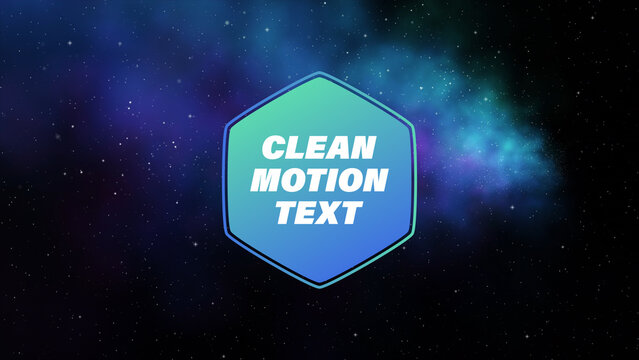 Clean Colorful Motion Text