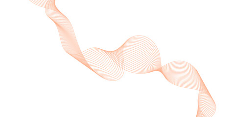 An isolated pink ballet dancer wearing pink ballet slippers featured as a vector illustration with elegant lines and curve wave patterns on a light art backdrop for wallpaper design © MasterCrafted