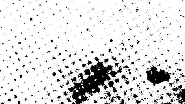 Retro urban grunge halftone overlay with dirty texture and gritty grime effect