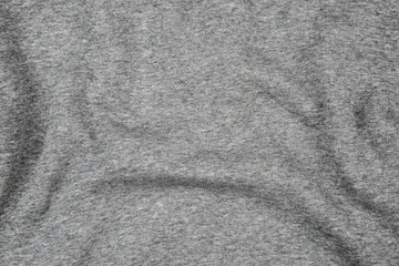 Textured grey jersey textile background © solidmaks