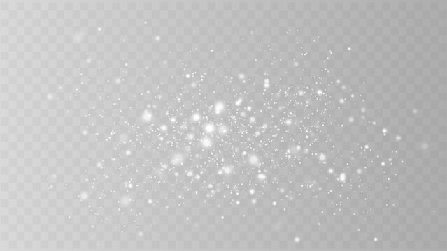 Abstract Glitter Light Background with Soft Blur and Shiny Bokeh