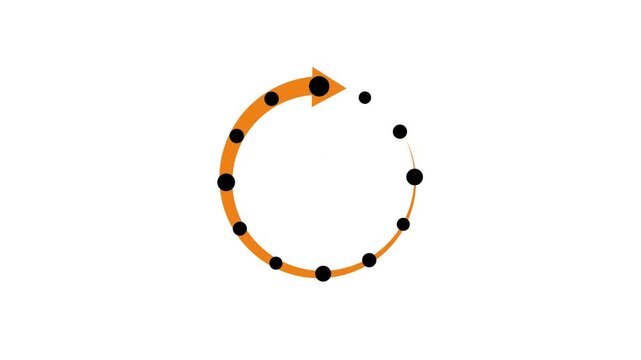 Modern countdown timer design showing &ldquo;7 hour left&rdquo; with circular progress indicator and arrow. Clean and minimal layout representing time management, deadline, urgency, and limited offer concepts. 