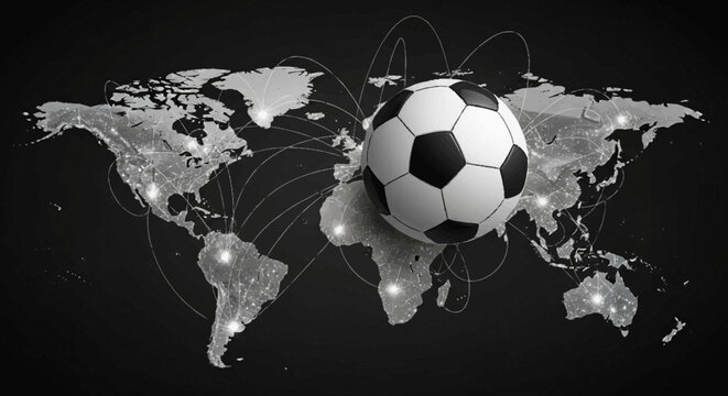 The 2026 World Cup soccer tournament kicks off in America, Meksico, and Canada with a football match.