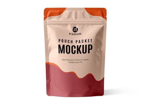 Premium Stand-up Pouch Mockup