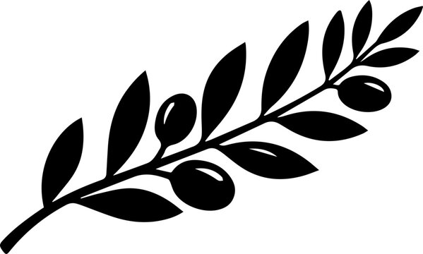 Olive Branch Silhouette