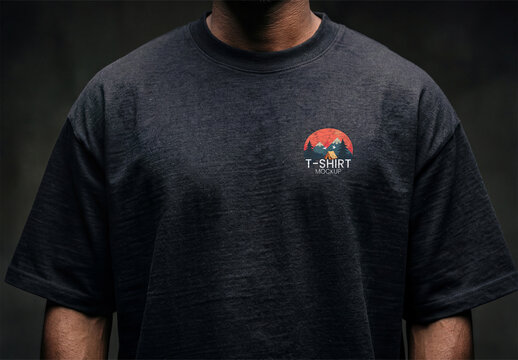 Dark T-Shirt Mockup