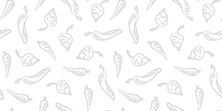 chili pattern Background. doodle chili background. pepper pattern background.