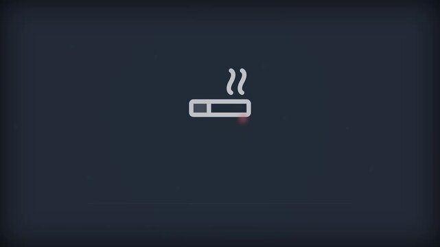 Cigarette to Leaf Evolution Animation Promoting Health