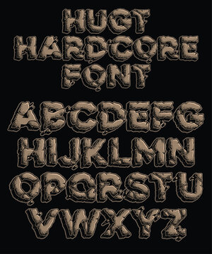 HARDCORE FONT VECTOR.eps