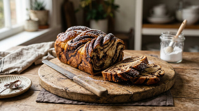 sweet babka bread