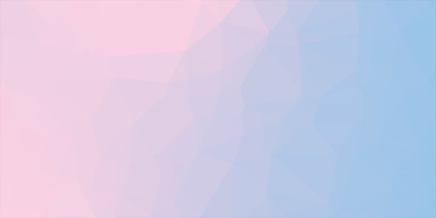 Fototapeta premium Light pink, blue abstract mosaic background. Modern geometrical abstract illustration with gradient. A new texture for your design.