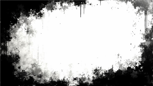 Vector Artistic frame  with raw strokes and textural depth offers captivating canvas  for design, embodying elegance and refined artistic expression. 