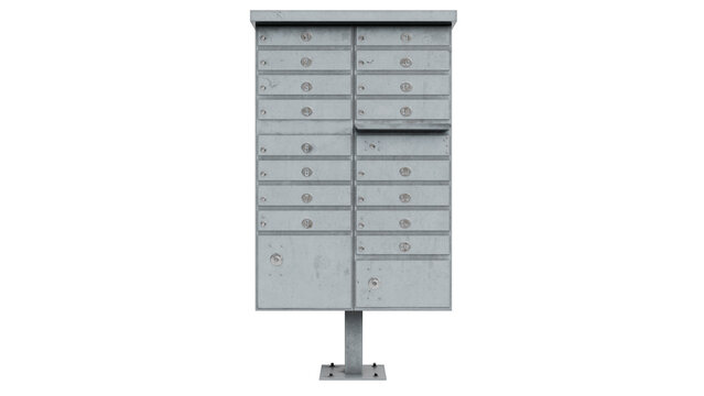 Outdoor Community Mailbox Unit