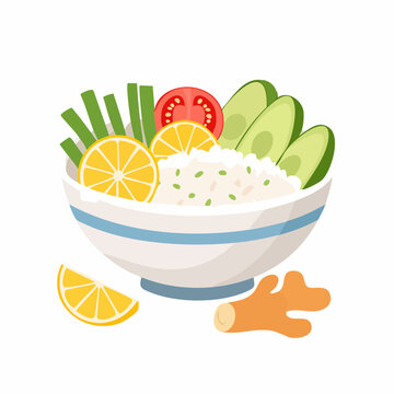 Detox Zitronen-Ingwer Bowl