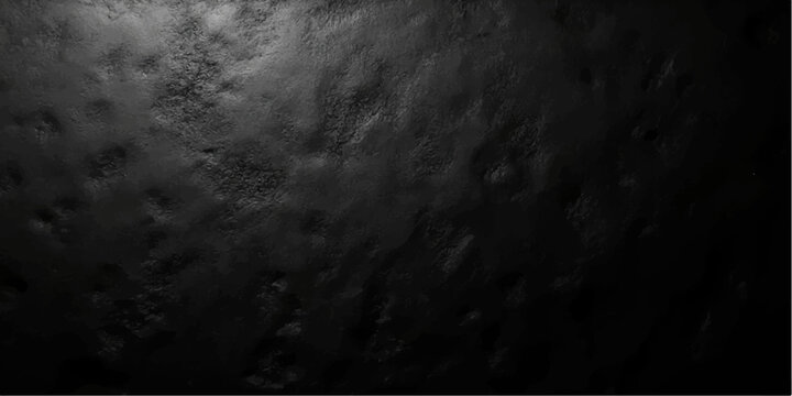 Abstract dark grunge film background with a texture of night smoke and moon light clouds in a black space sky